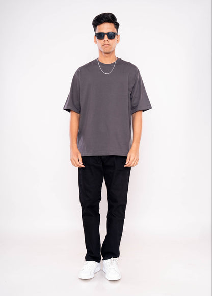 Grey Relaxed Fit T-Shirt