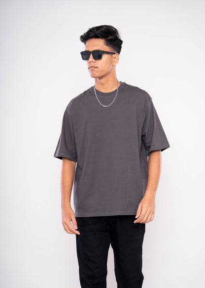 Grey Relaxed Fit T-Shirt