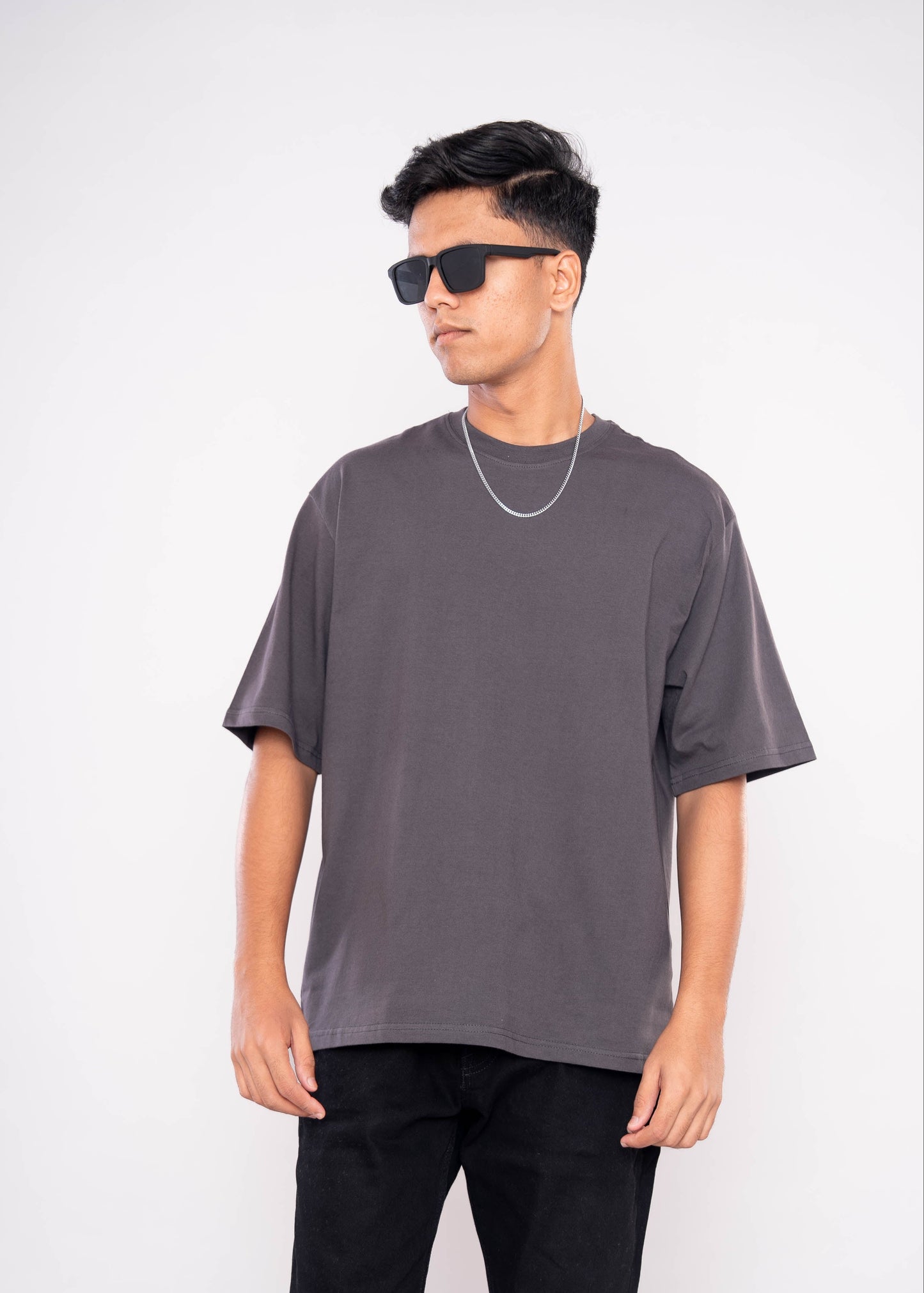 Grey Relaxed Fit T-Shirt