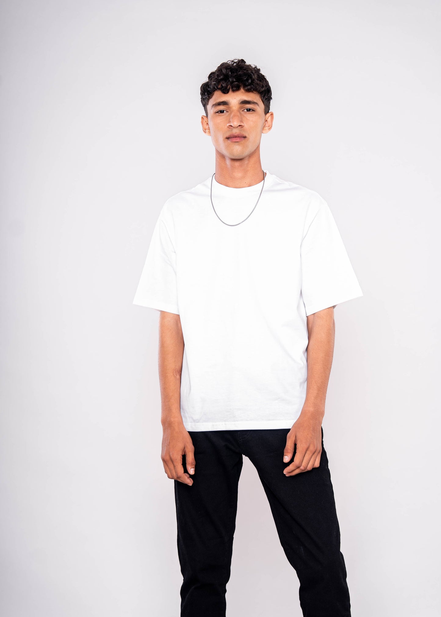 White Relaxed Fit T-Shirt