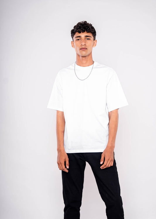 White Relaxed Fit T-Shirt