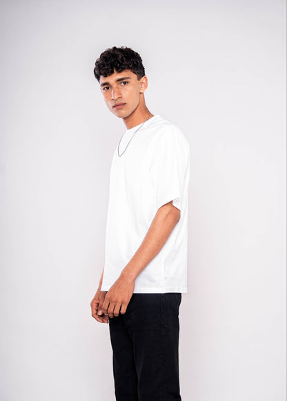 White Relaxed Fit T-Shirt
