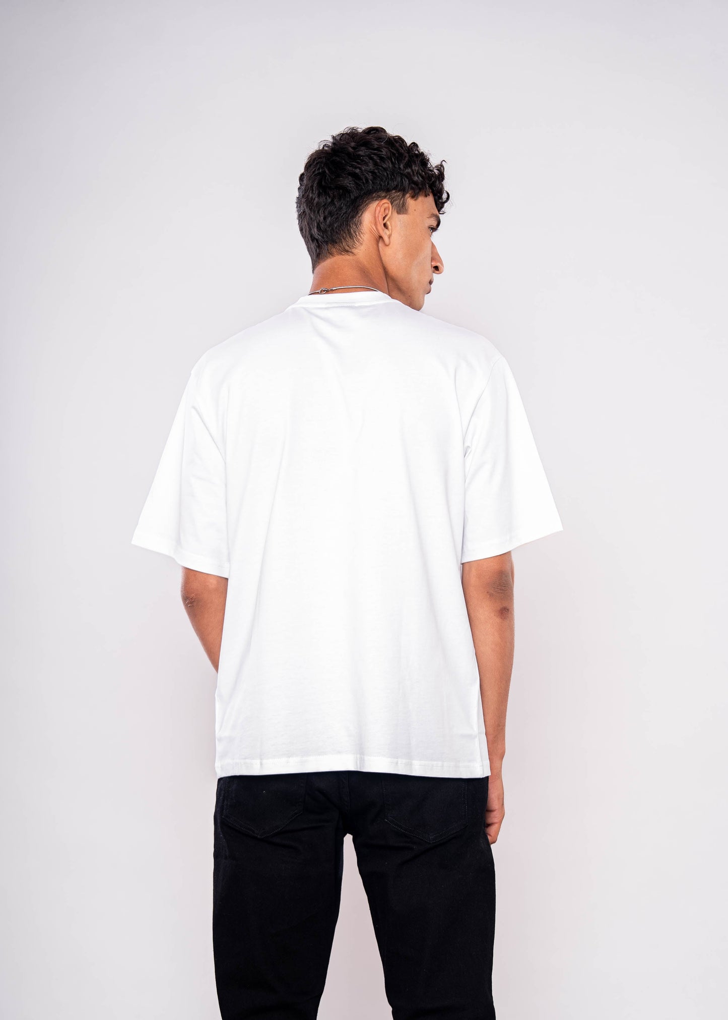 White Relaxed Fit T-Shirt