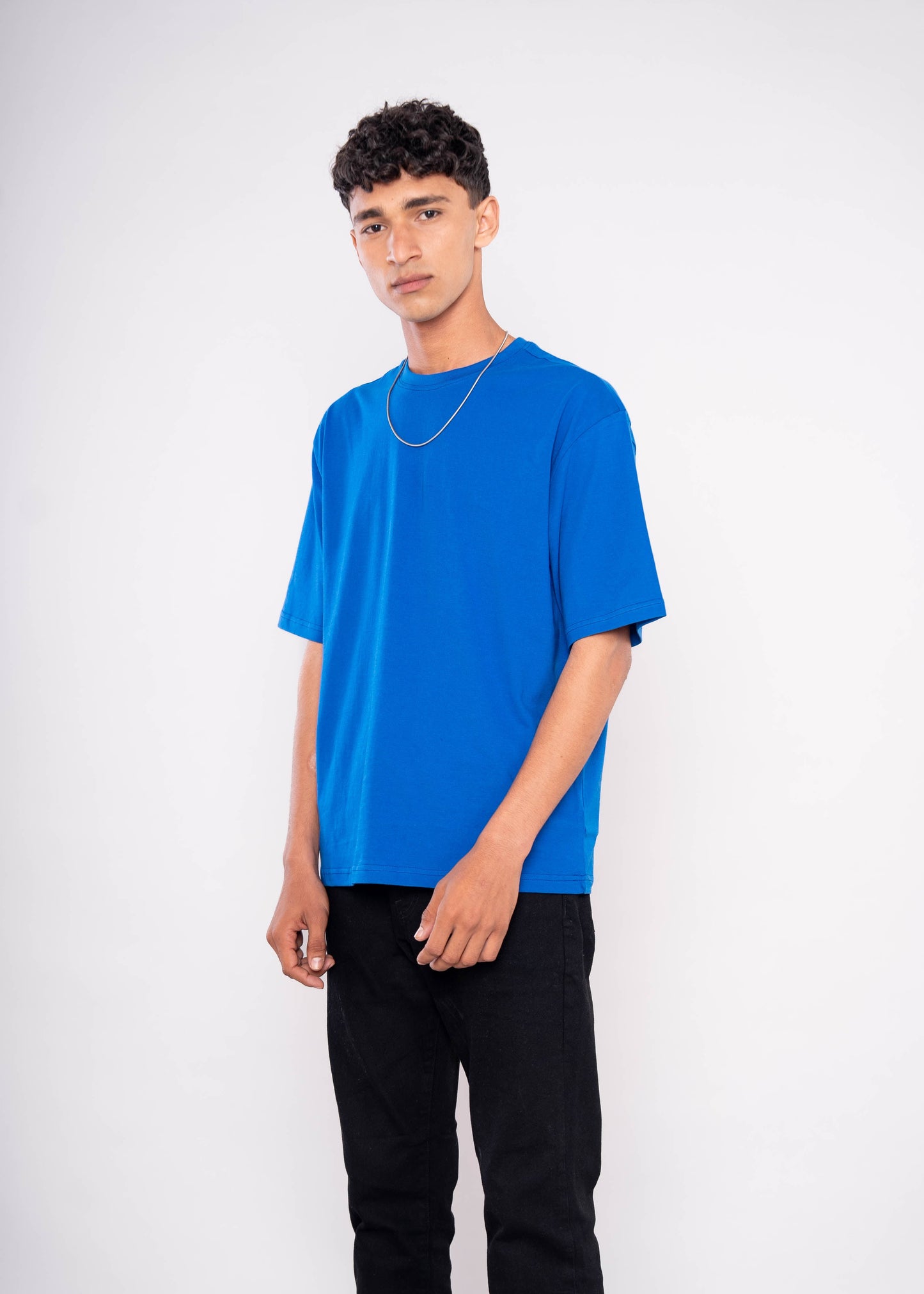Blue Relaxed Fit T-Shirt
