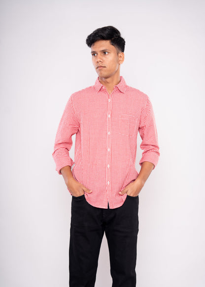 Red Checks Shirt