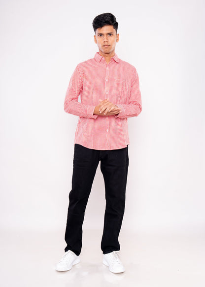 Red Checks Shirt