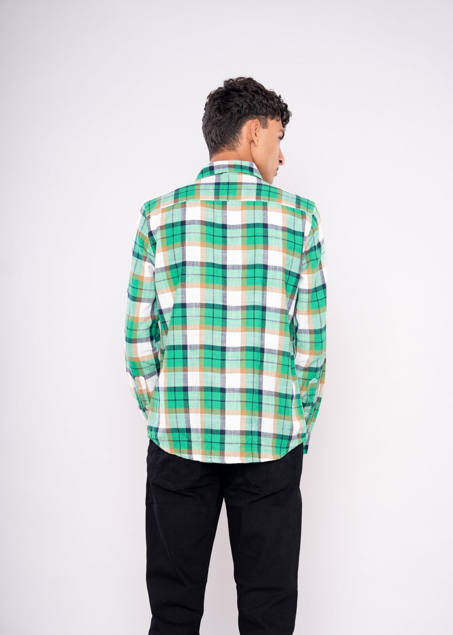 Green Plaid Shirt