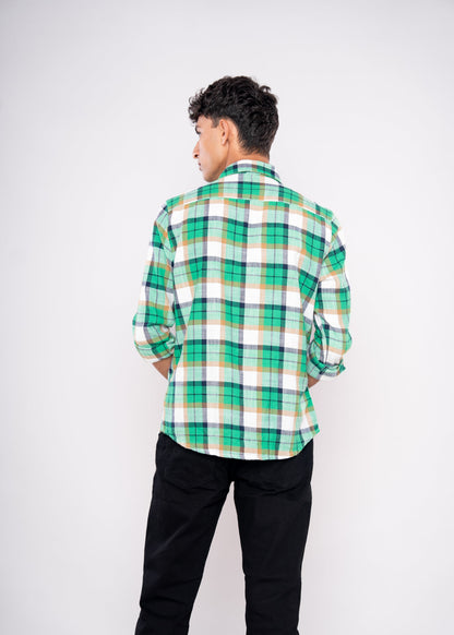 Green Plaid Shirt