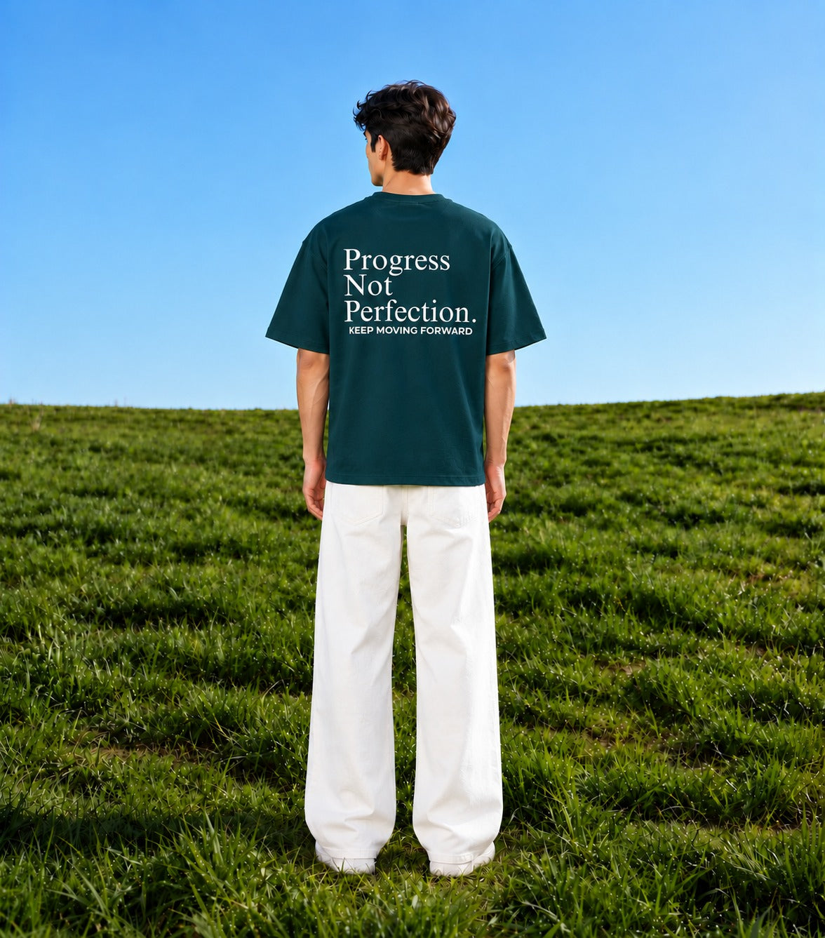 PROGRESS NOT PERFECTION T-SHIRT - HIPCASTLE