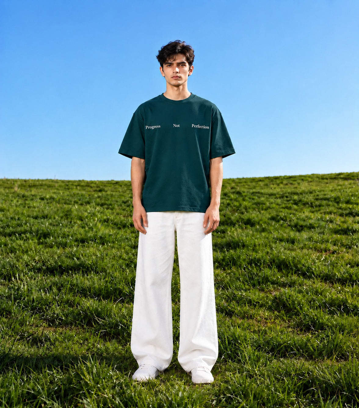 PROGRESS NOT PERFECTION T-SHIRT - HIPCASTLE